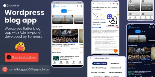Wordpress Blog App